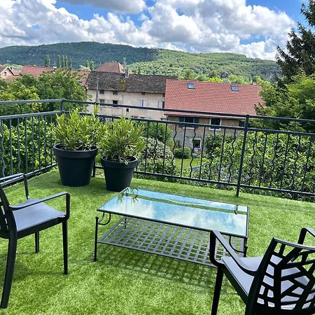 Les Glycines Villa Hieres-Sur-Amby ภายนอก รูปภาพ